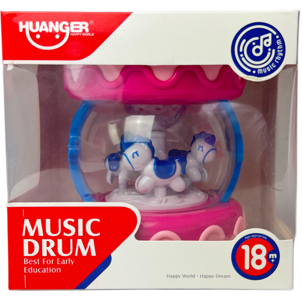 Tischkarussell mit Licht- und Soundeffekten in Pink kép 3