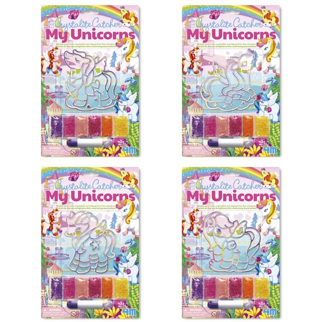 Einhorn-Kristallbild-Kreativset, in verschiedenen Ausführungen, 1 Stück