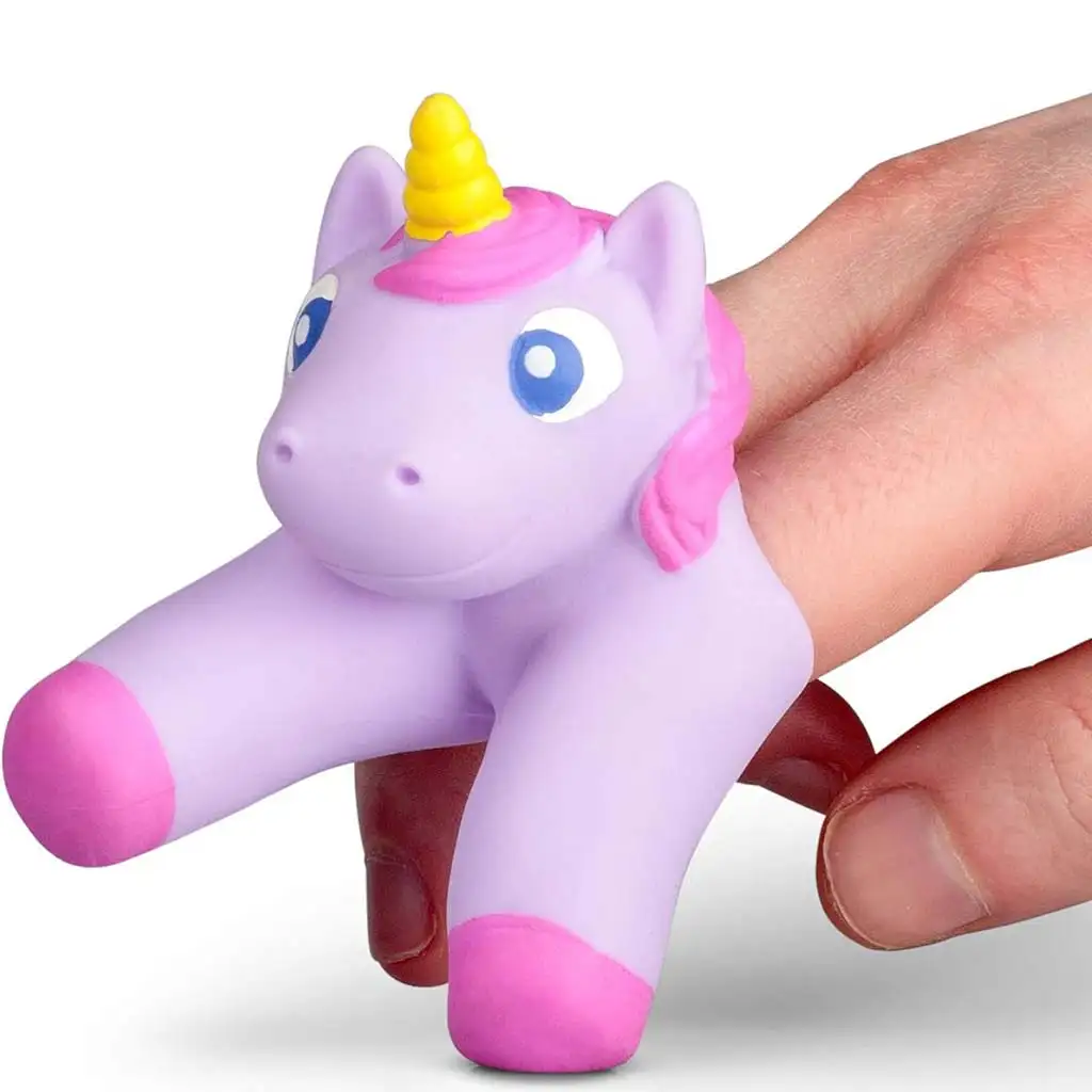 Einhorn Fingerpuppe in verschiedenen Varianten 1 Stück kép 3