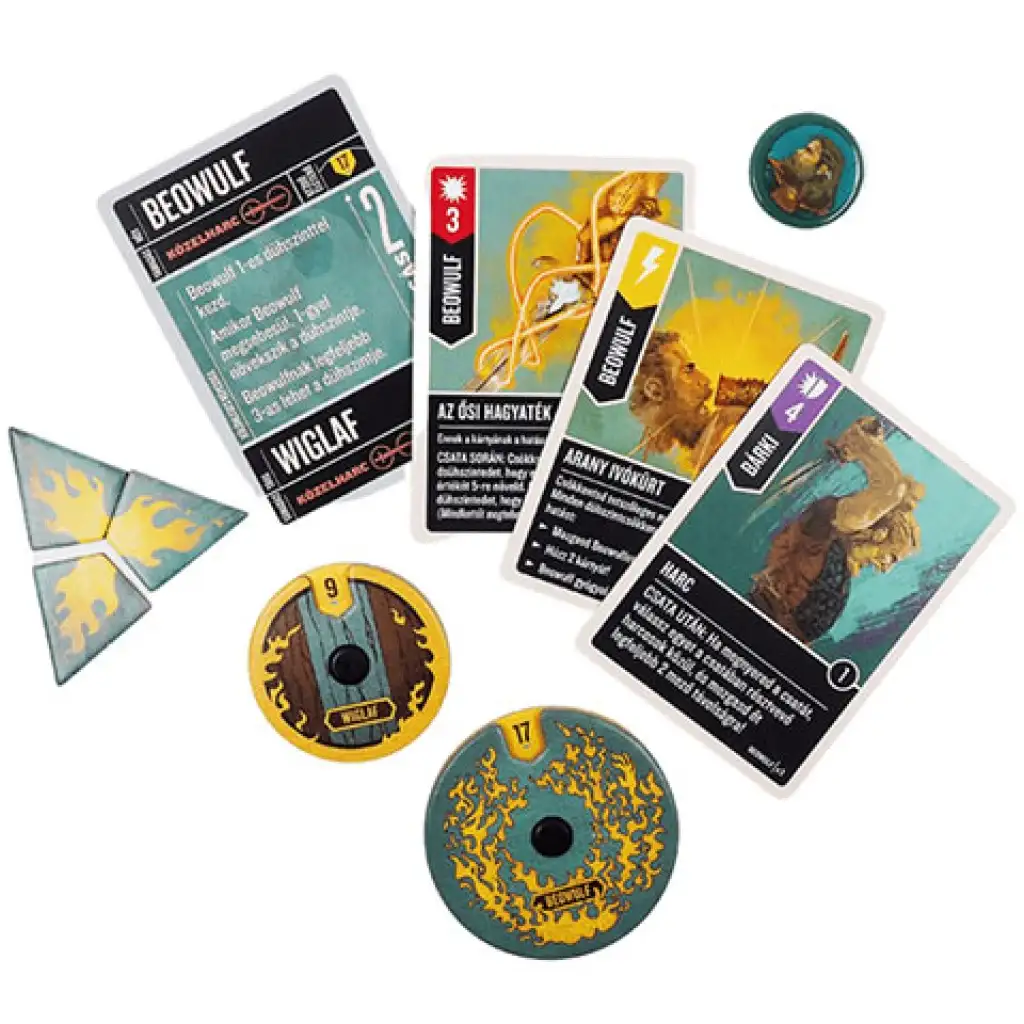 Unmatched: Rotkäppchen vs. Beowulf Brettspiel kép 2