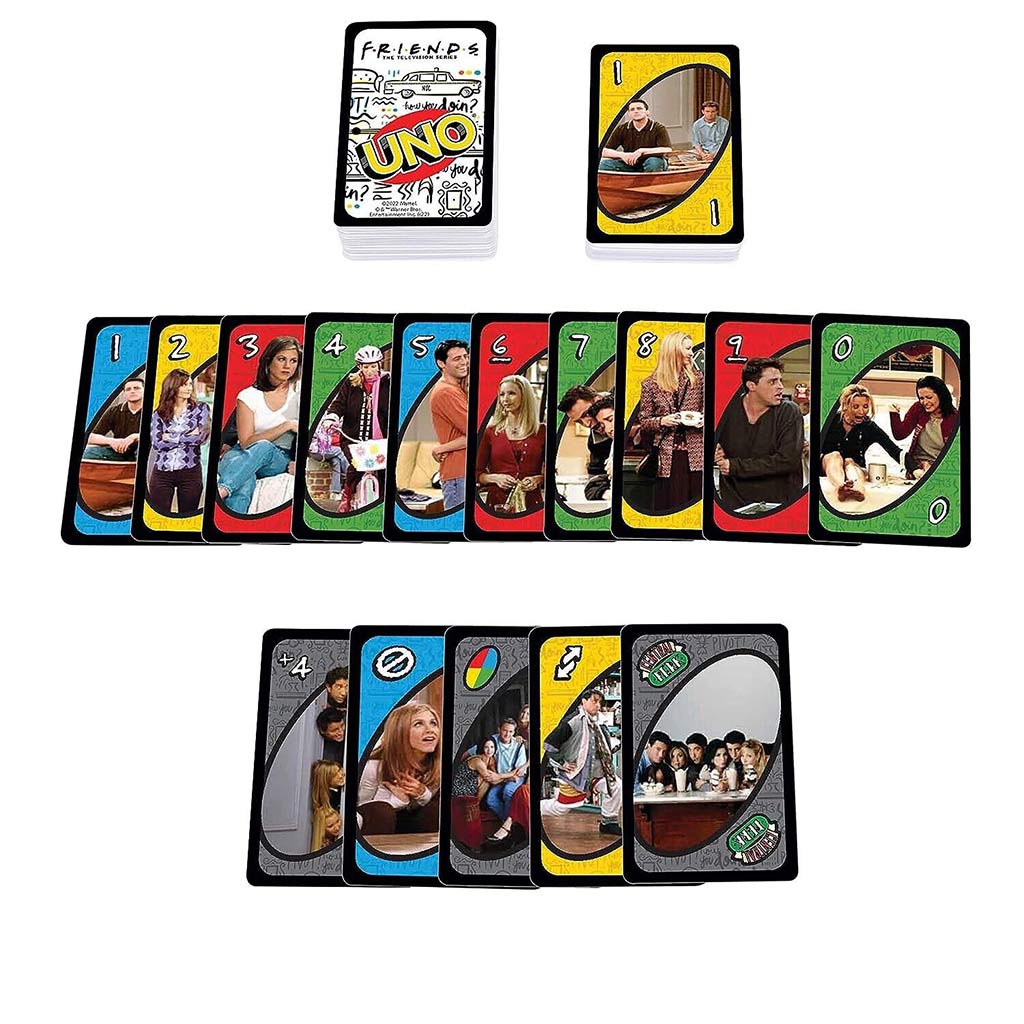 UNO Friends: Kartenspiel für gute Freunde - Mattel kép 3