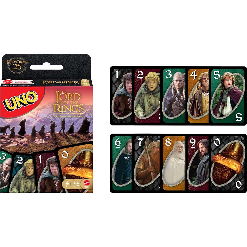 UNO Der Herr der Ringe Kartenspiel - Mattel kép 2