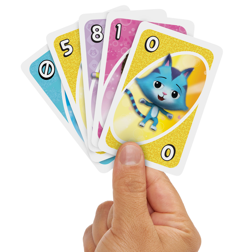 UNO Junior: Gabys Puppenhaus Kartenspiel – Mattel kép 2