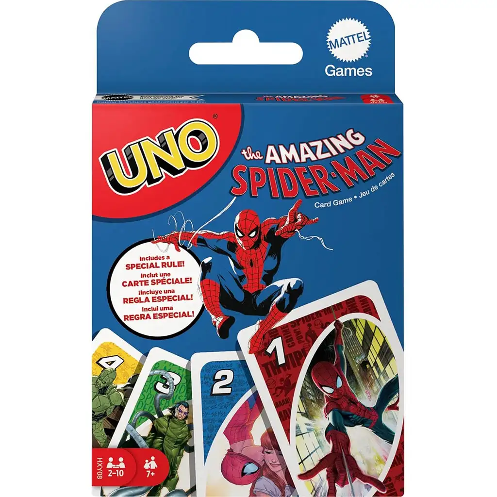 UNO Spider-Man-Karten - Mattel