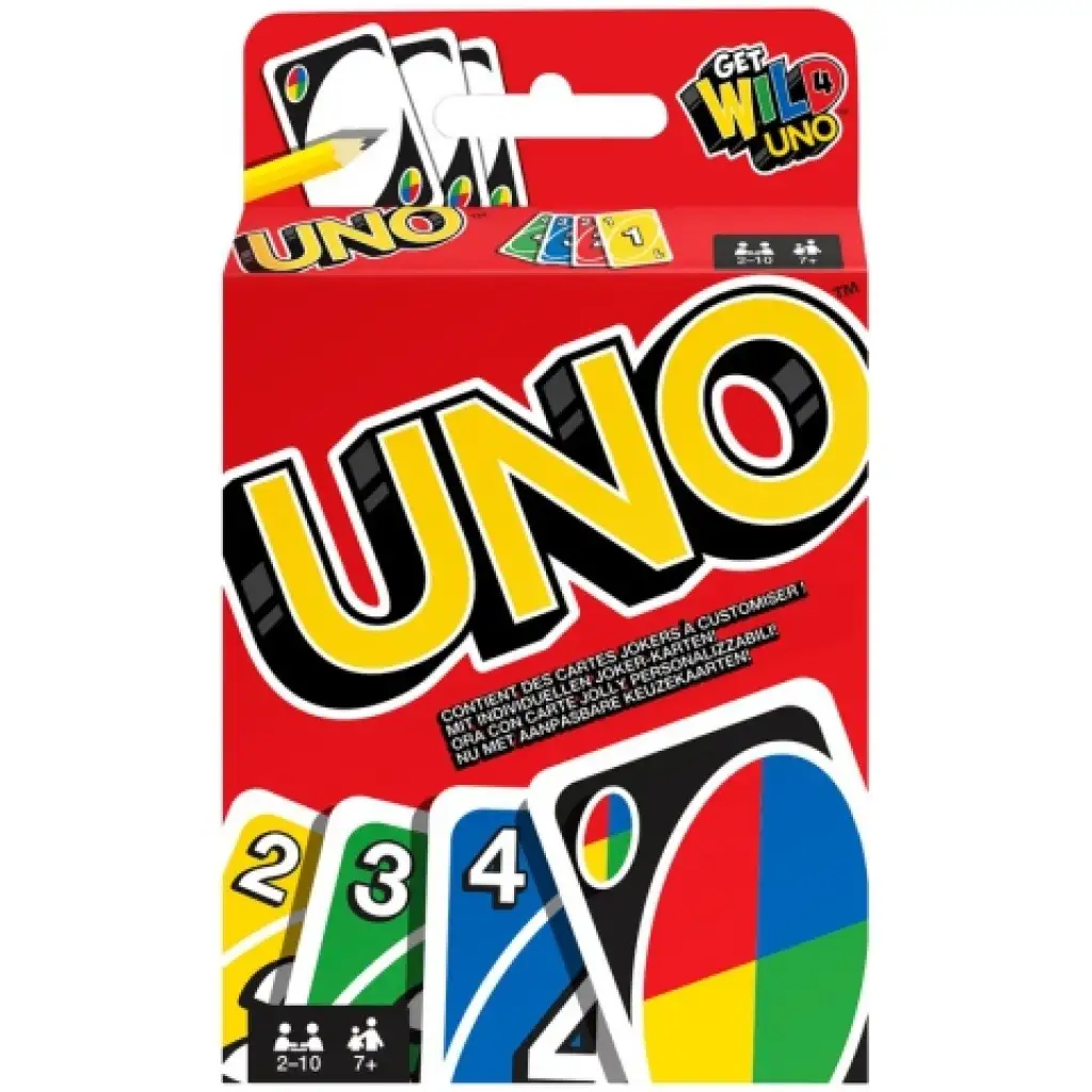 Get Wild UNO-Karte - Mattel kép 2
