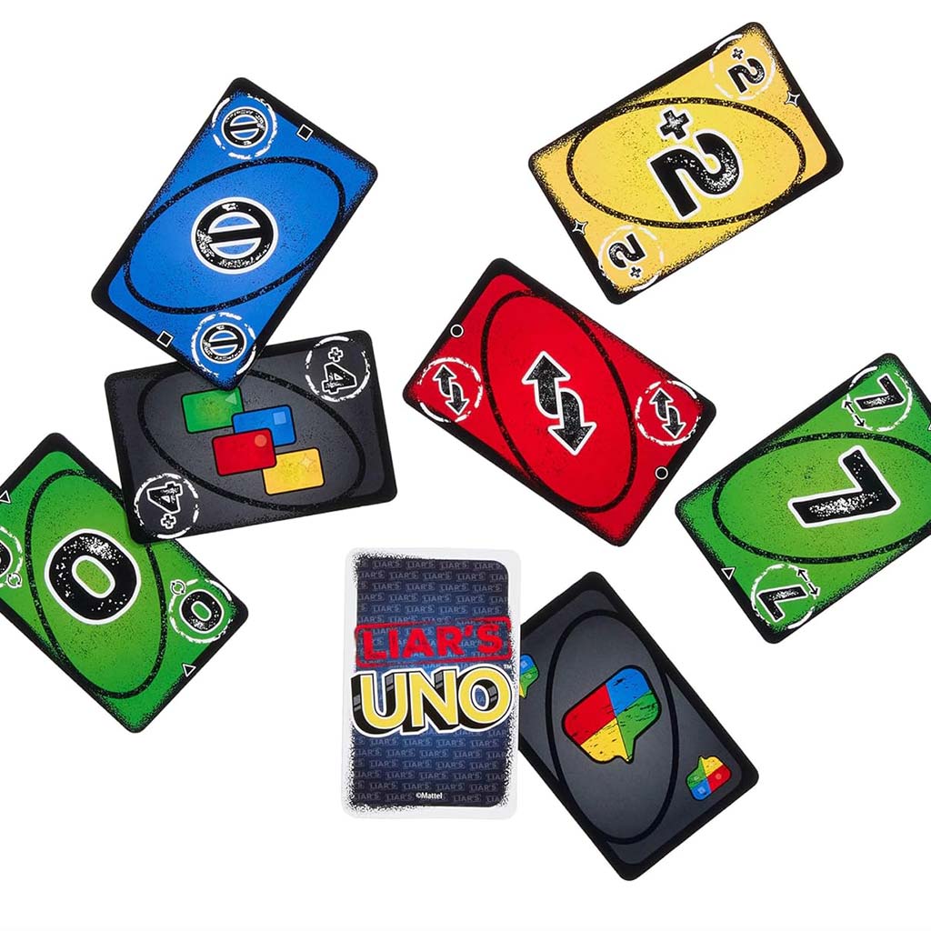 UNO Liars Kartenspiel - Mattel kép 2