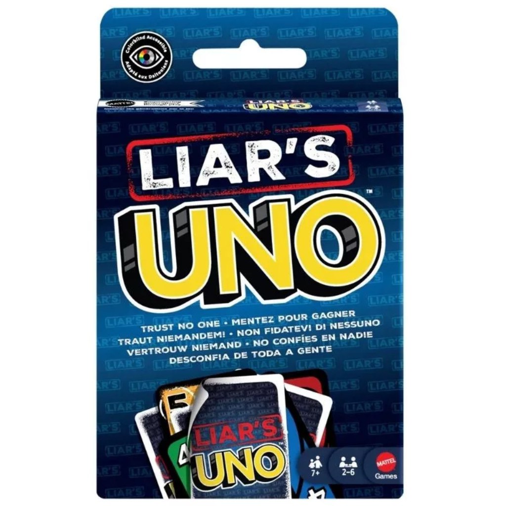 UNO Liars Kartenspiel - Mattel kép 3