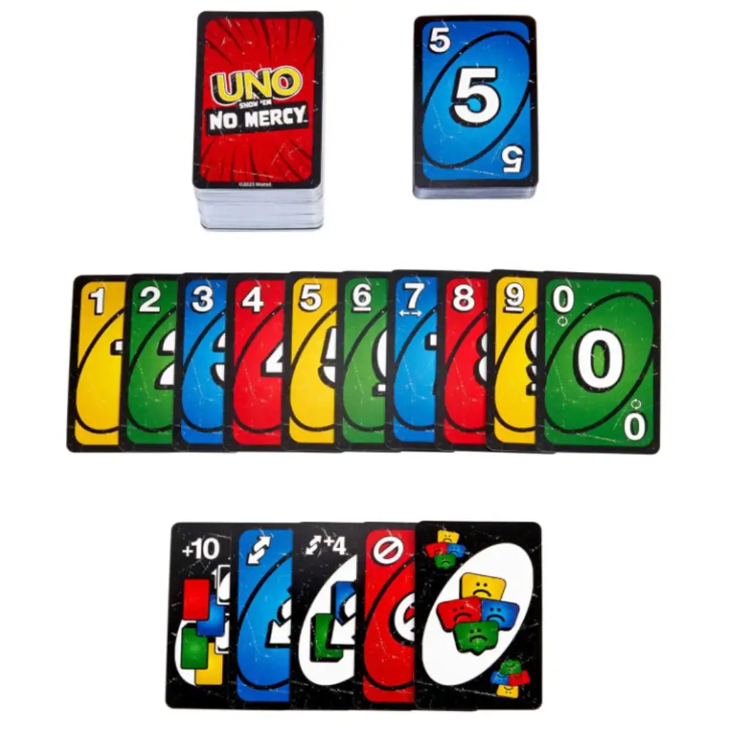 UNO Keine Gnade Kartenspiel - Mattel kép 3