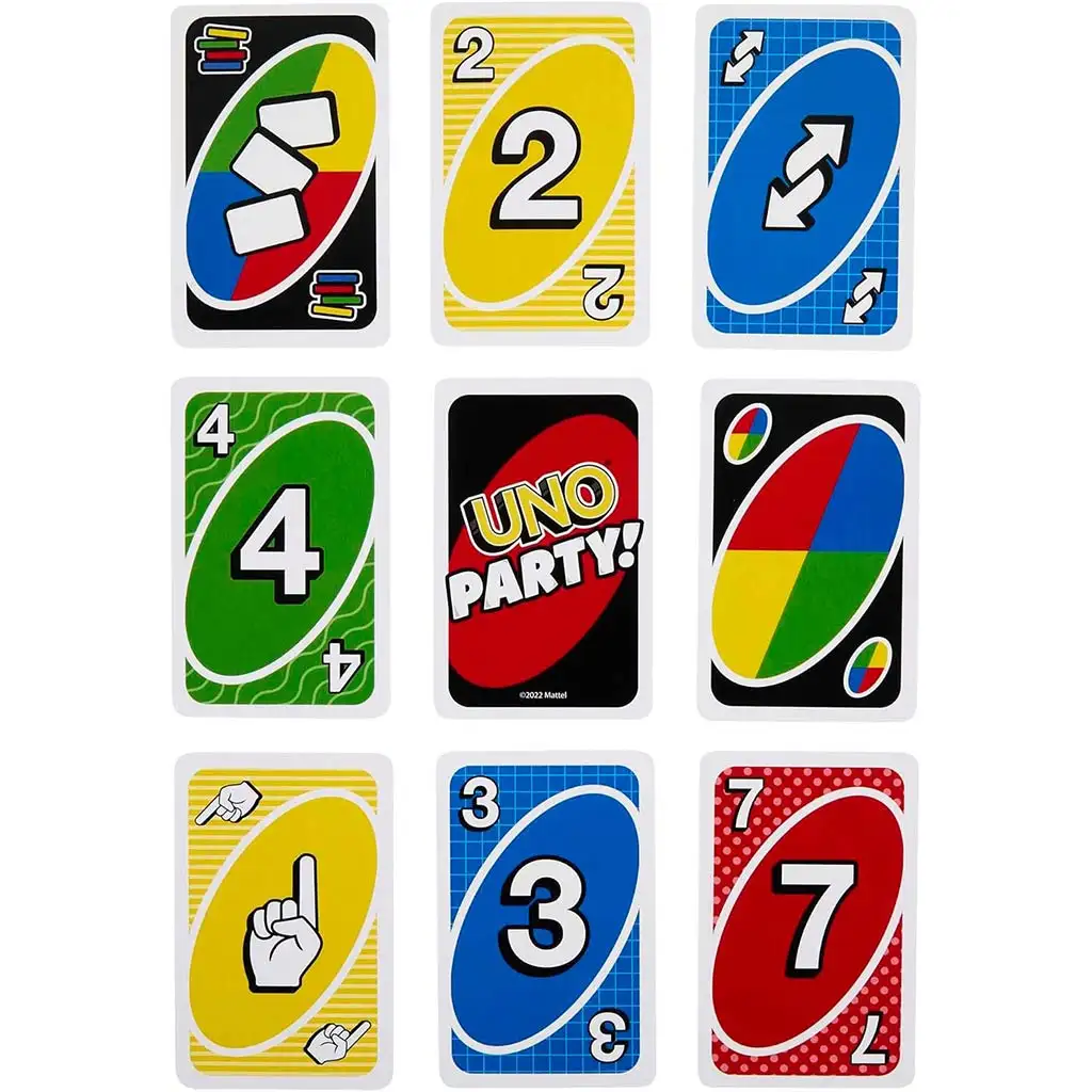 UNO-Party-Kartenspiel - Mattel kép 3