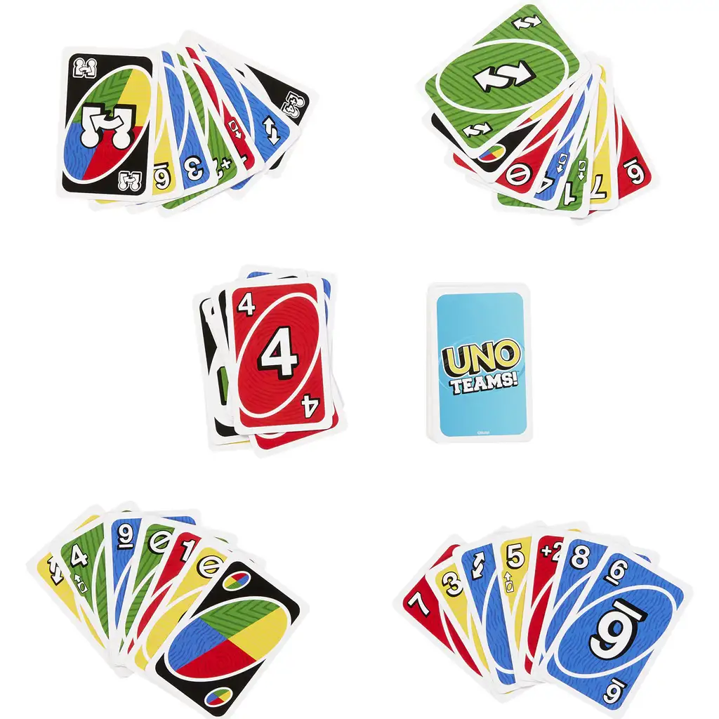 UNO Teams Kartenspiel - Mattel kép 3