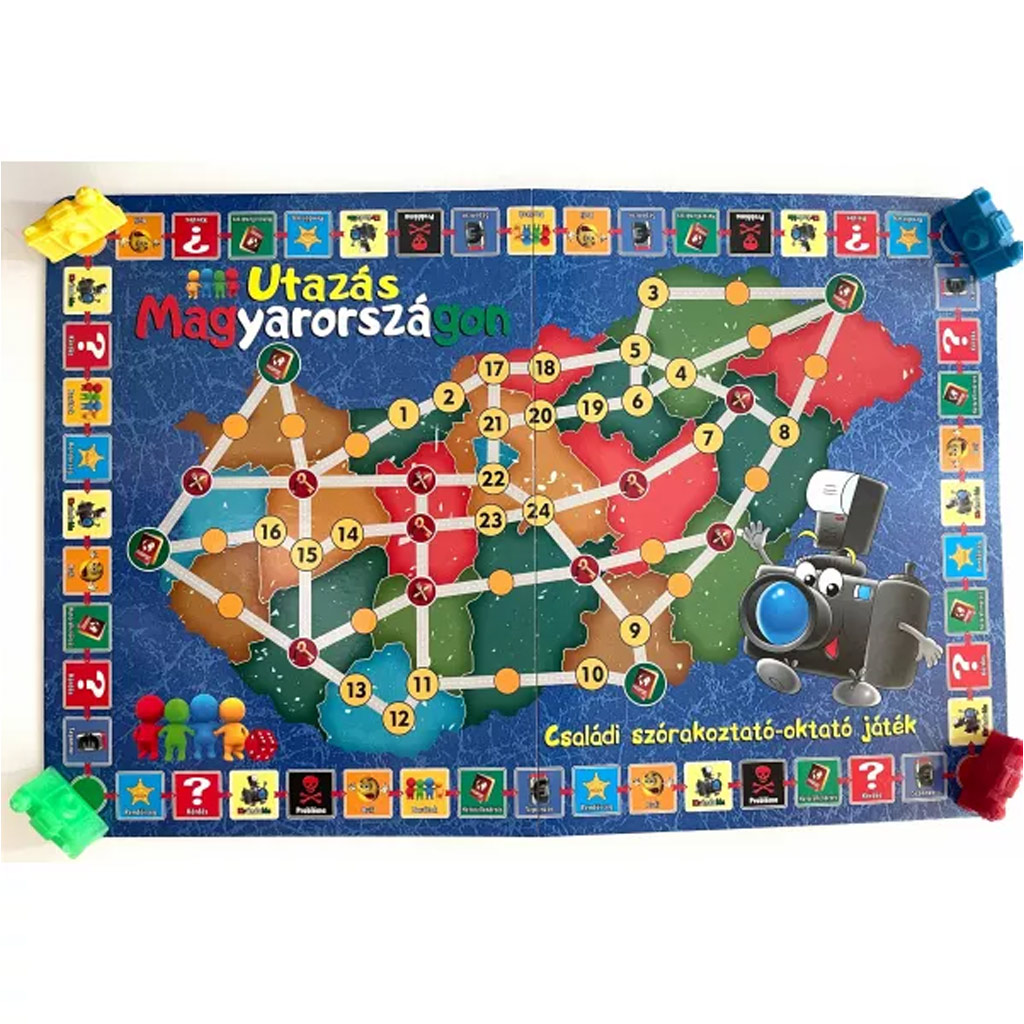 Playland: Reise durch Ungarn Brettspiel kép 2