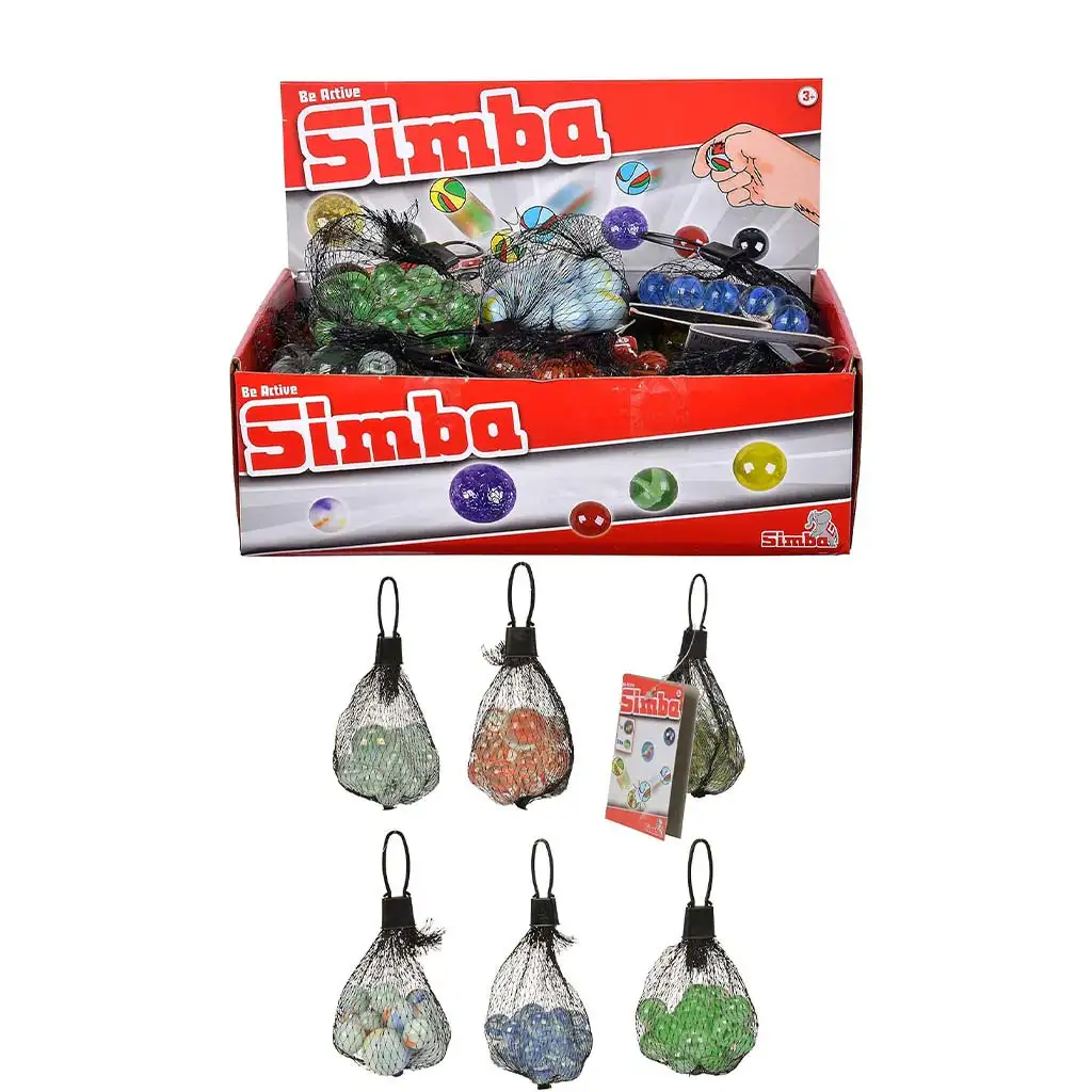 Glasmurmeln Set 21-teilig in verschiedenen Varianten - Simba Toys kép 3