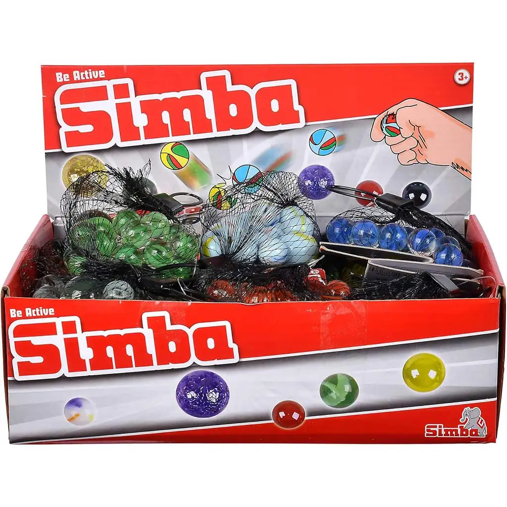 Glasmurmeln Set 21-teilig in verschiedenen Varianten - Simba Toys