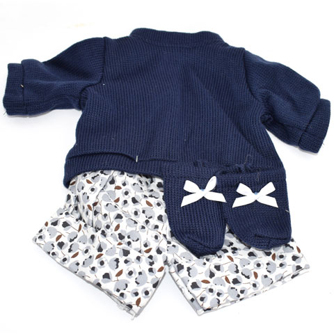 Premium-Babykleidung für 42 cm große Puppen in mehreren Ausführungen kép 4