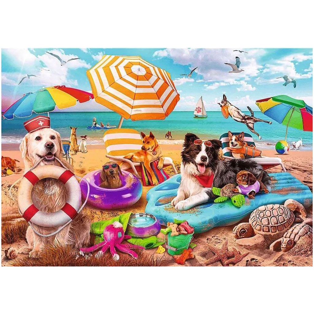 Urlaub 2 x 500 Teile Puzzle - Trefl kép 2