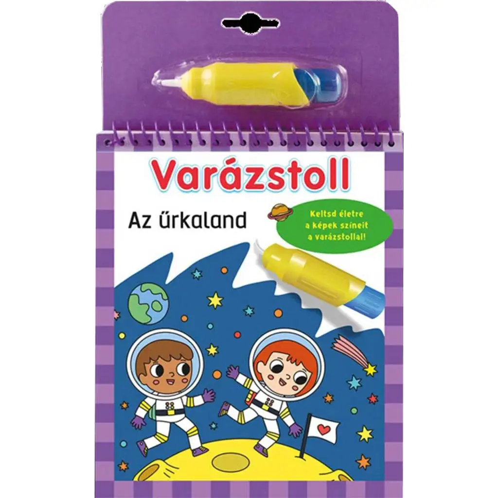 Zauberstift: Das Weltraumabenteuer Malbuch