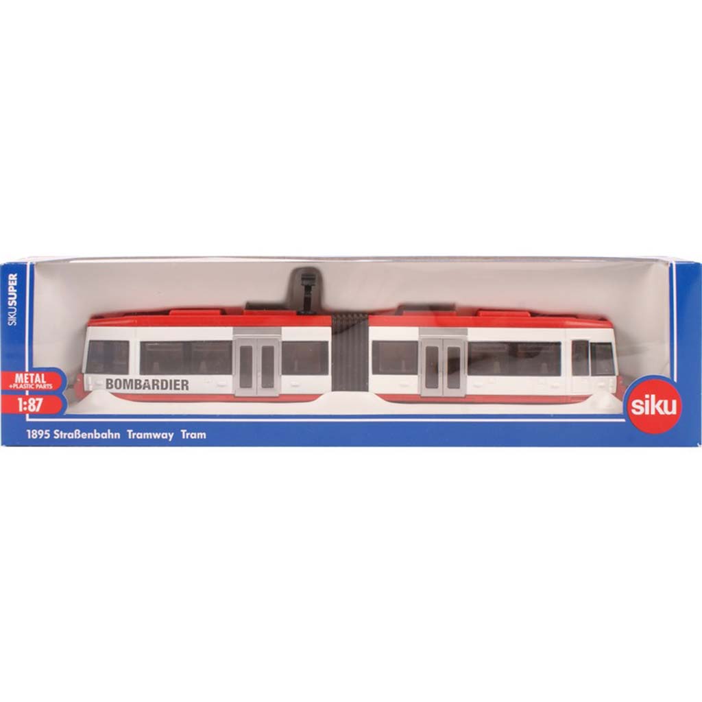 SIKU Städtische rote Straßenbahn 1/87 kép 2