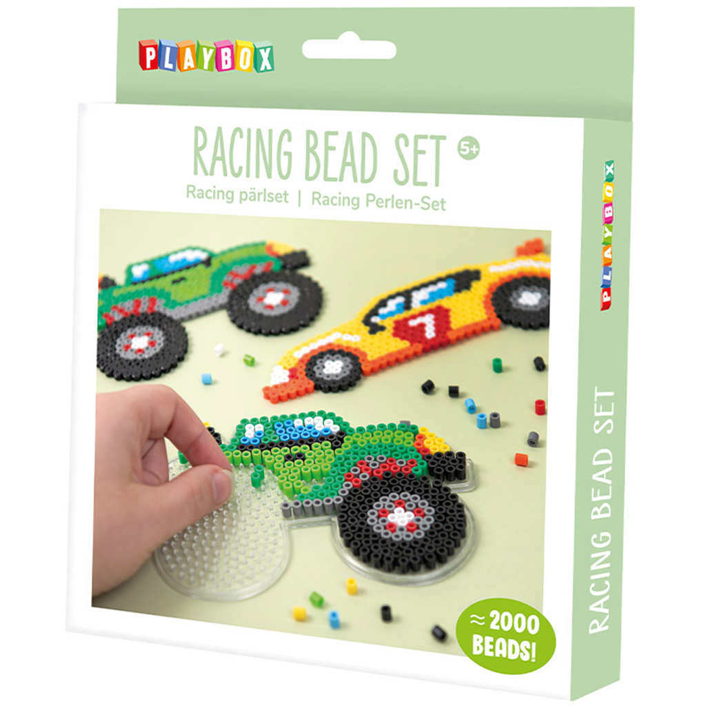 PlayBox: 5-mm-MIDI-Rennwagen-Bügelperlenset