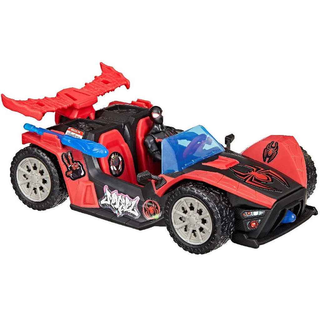 VenomVersus Miles Morales Remix Blast Racer mit Figur - Hasbro kép 3