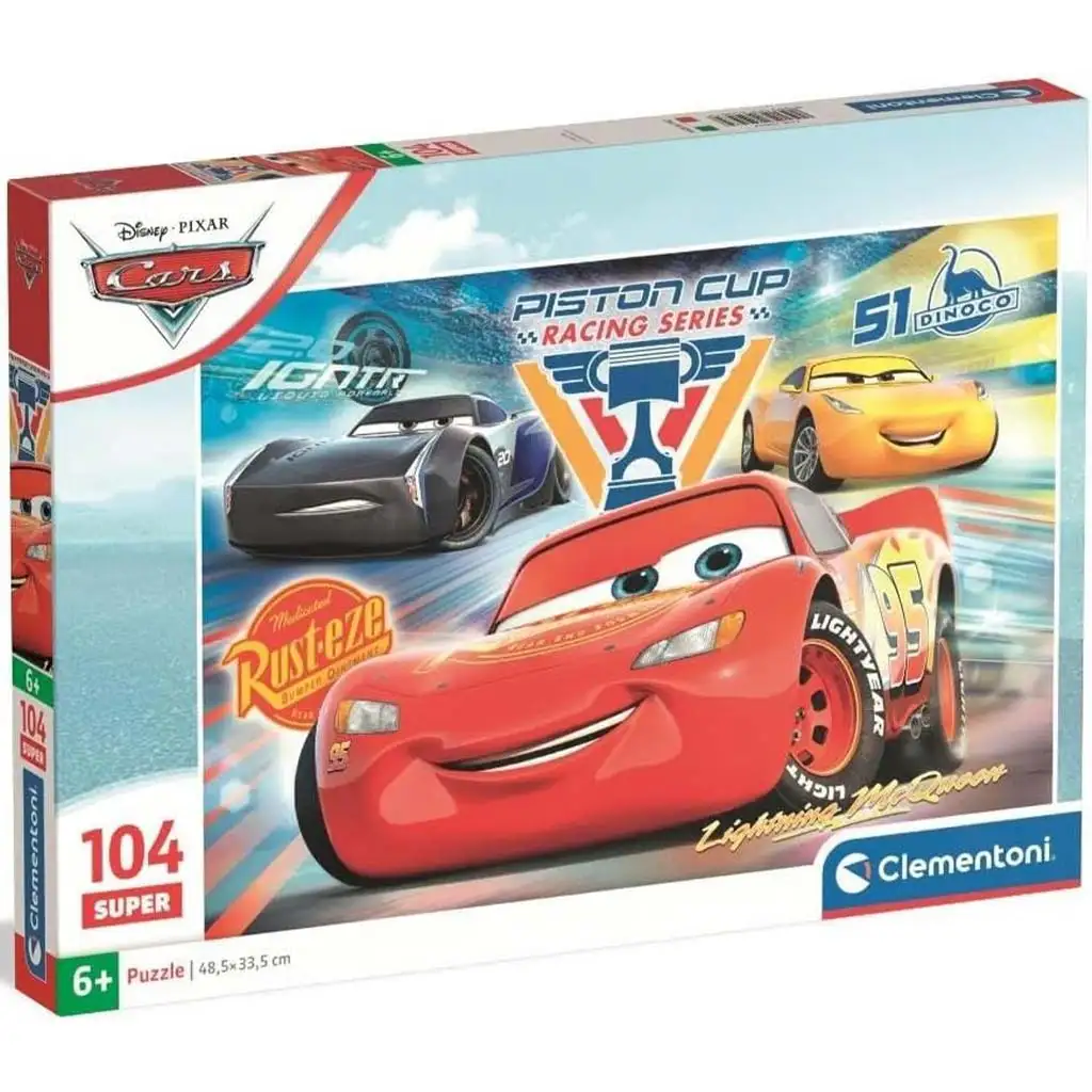 Cars 104-teiliges Super-Puzzle - Clementoni