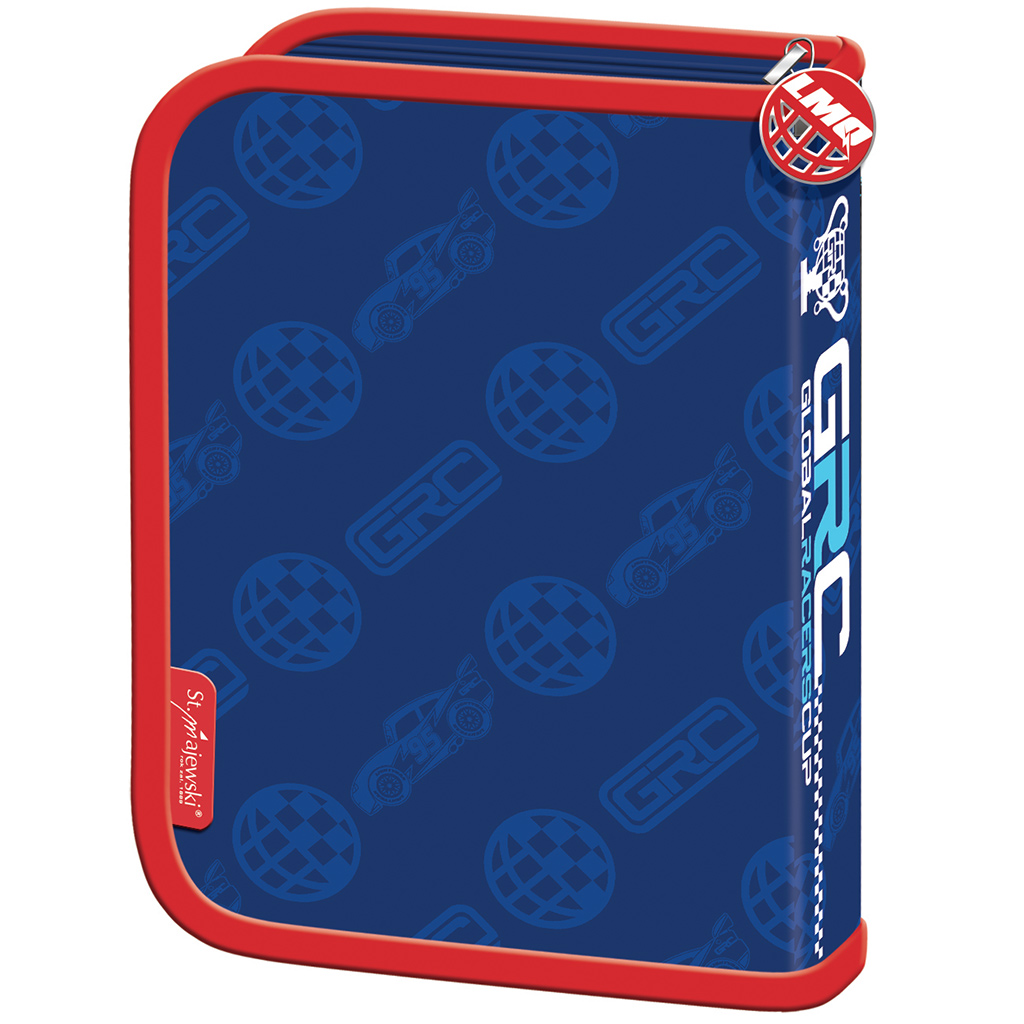 Cars blau-rot aufklappbares Federmäppchen 20,5cm x 13,5cm x 3,5cm kép 2