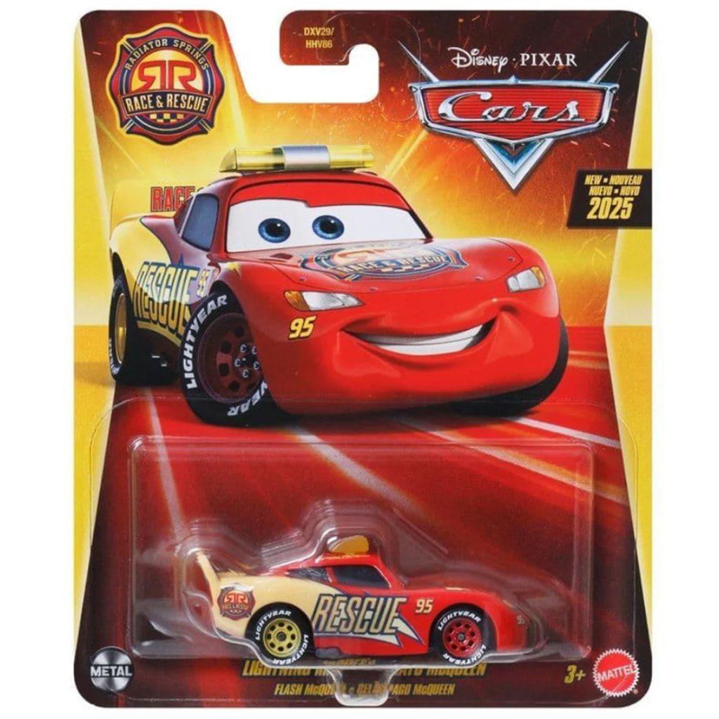 Cars: Rettung Lightning McQueen Charakter-Fahrzeug 1:55 - Mattel