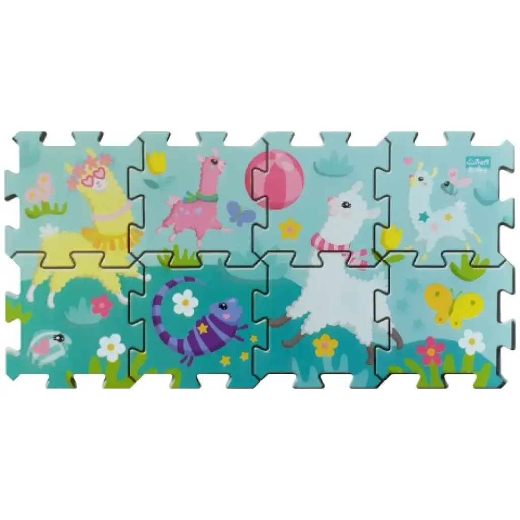 Fröhliche Lamas Schwammpuzzle - Trefl kép 3