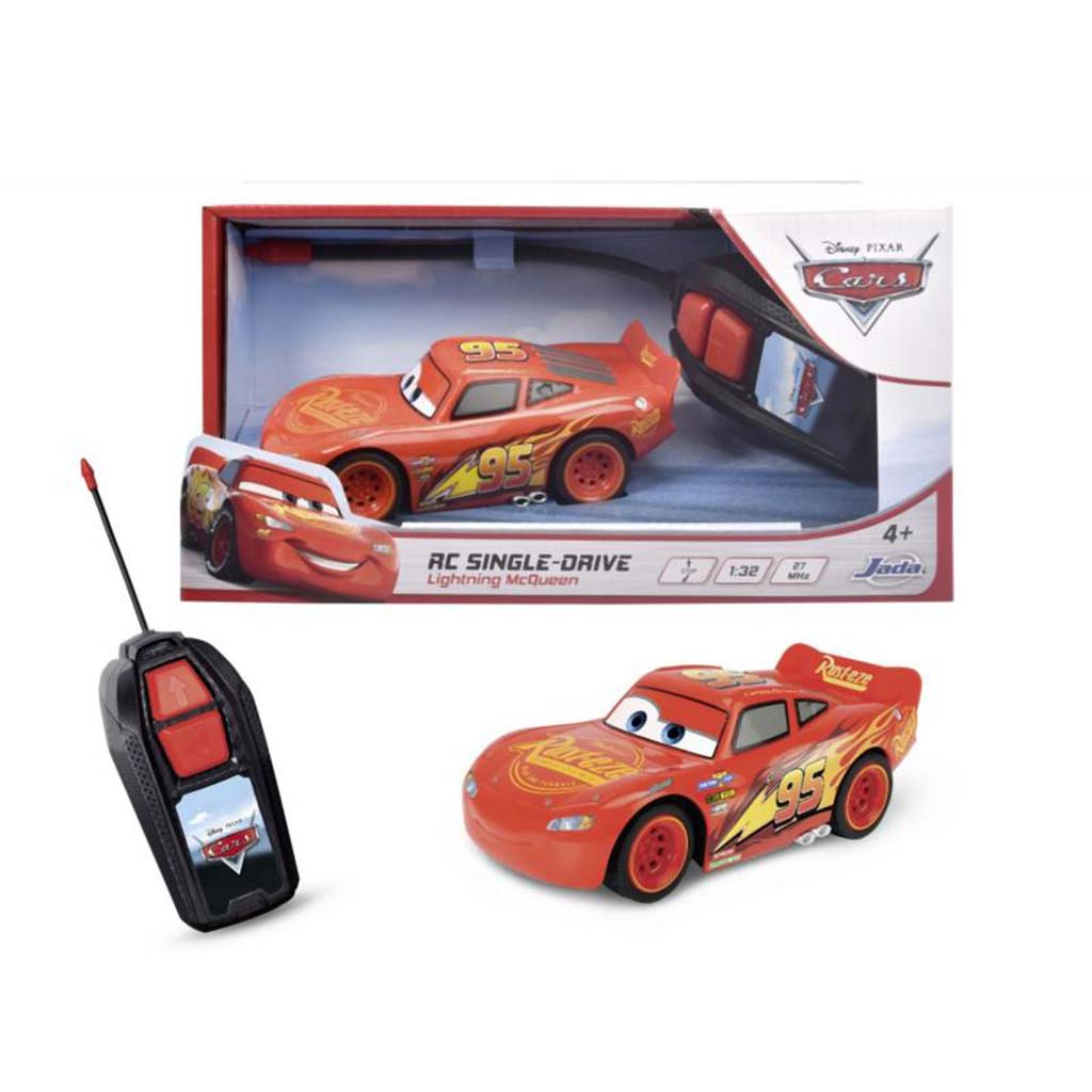 Cars: ferngesteuertes Lightning McQueen Auto 1/32 – Jada Toys