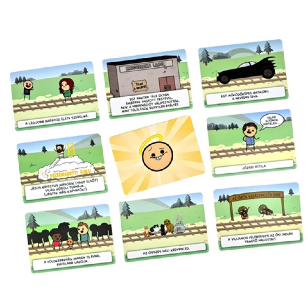 Straßenbahndilemma-Brettspiel kép 3