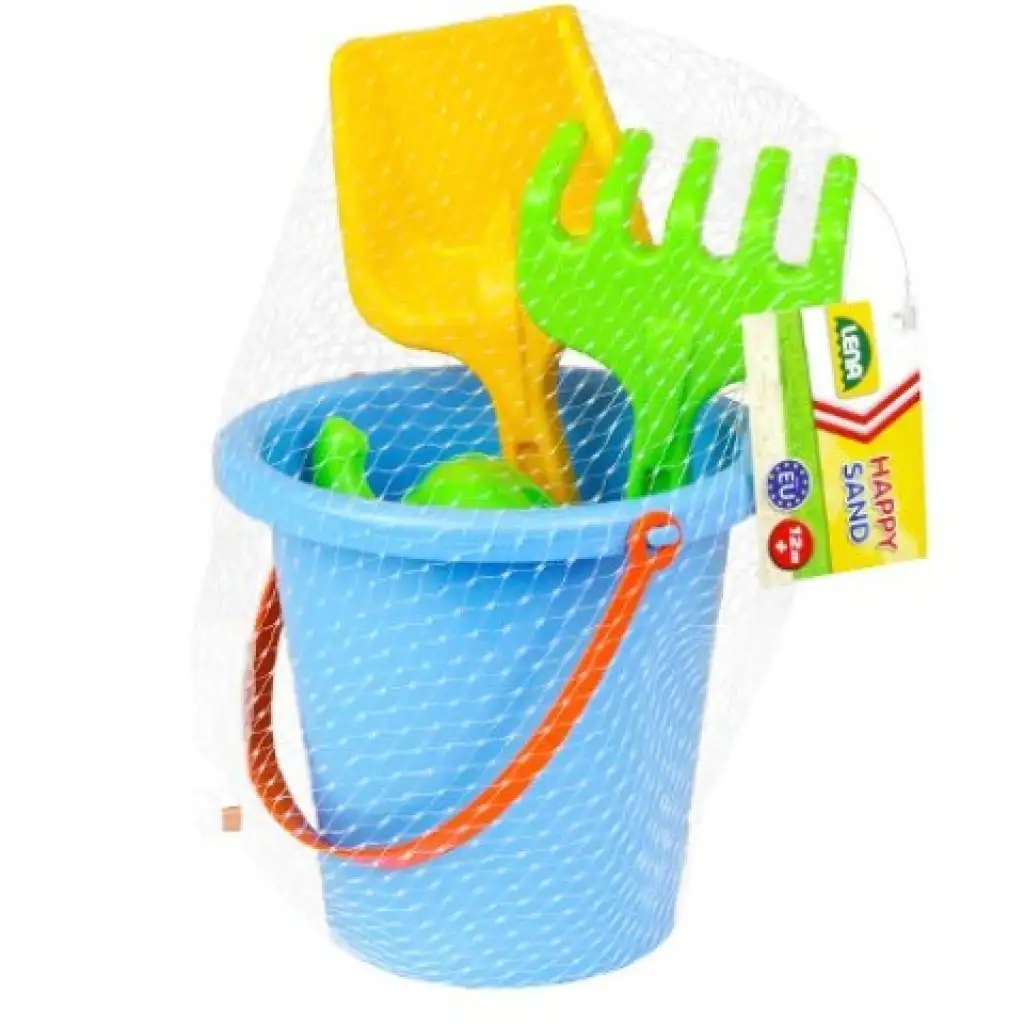 LENA: Eimer-Sandkasten-Set 6-teilig