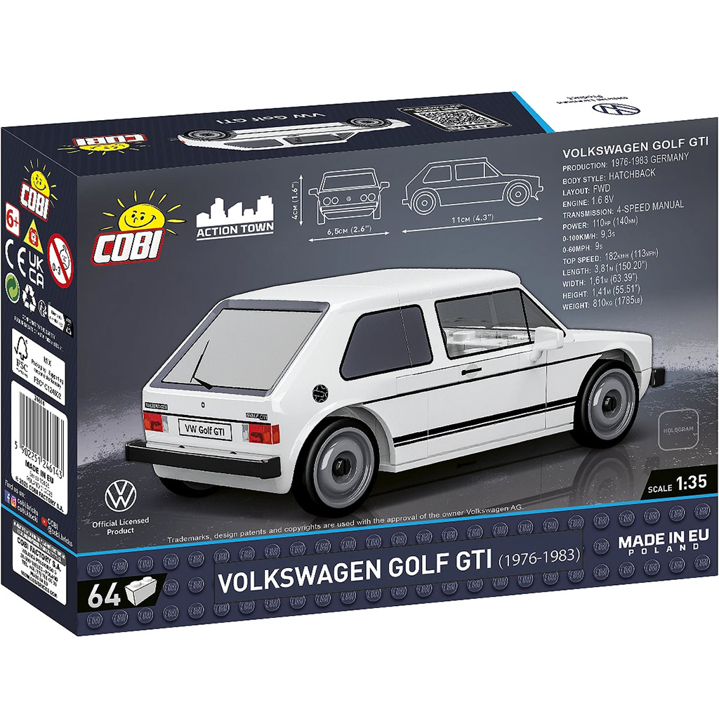 COBI: Volkswagen Golf GTI Bausatz (24614) kép 3