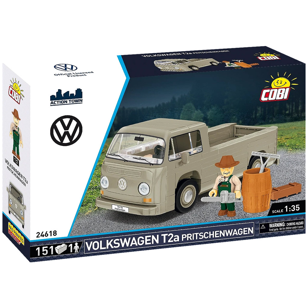 COBI: Volkswagen T2a platós teherautó építőjáték (24618) kép 1