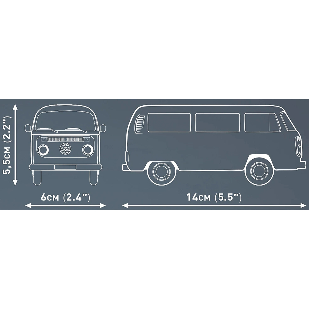 COBI: Volkswagen T2b Bus Baustein-Set (24621) kép 4