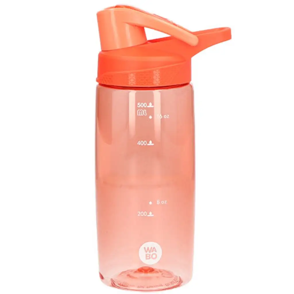Nebulo: Wabo Trinkflasche mit Schnalle Koralle 550ml kép 2