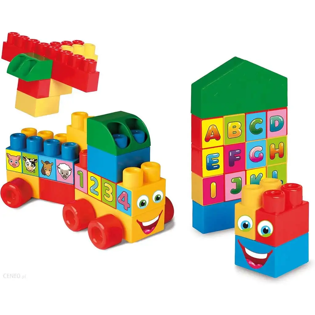 Großes Baustein-Set 51-teilig - Wader kép 2