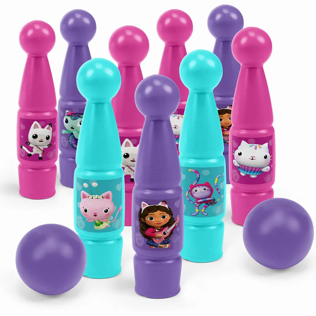 Gabi Puppenhaus 11-tlg. Kegel-Set in Box - Wader kép 2