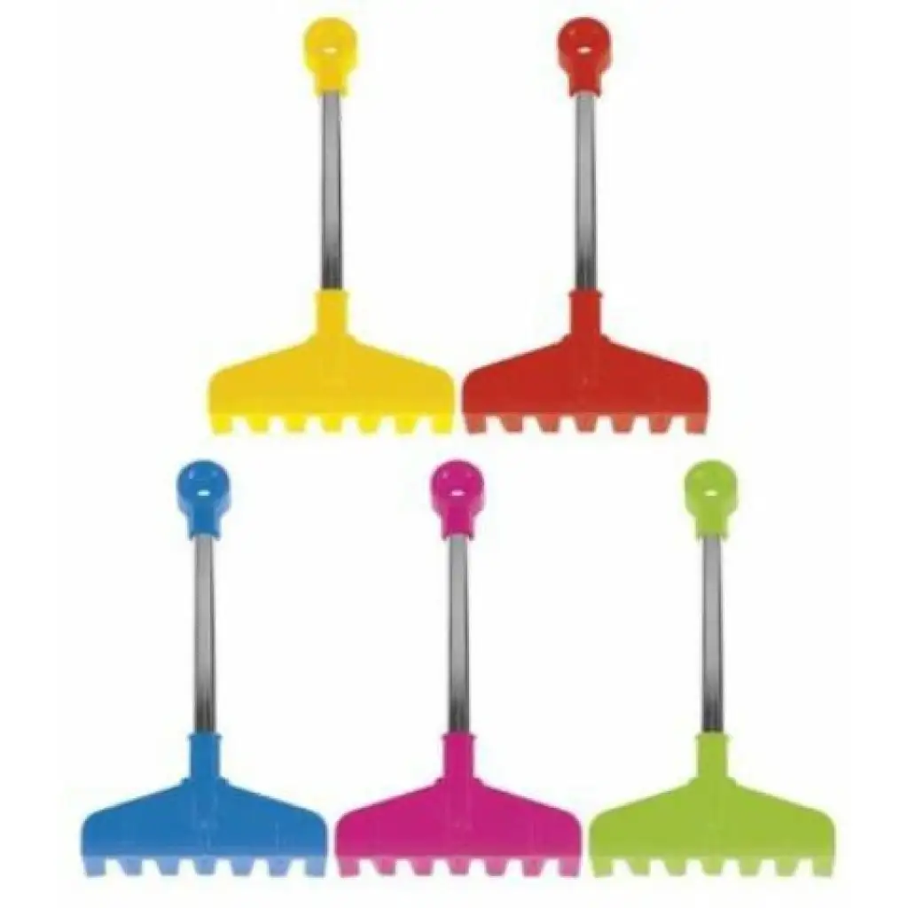 Rechen mit Metallstiel in verschiedenen Farben 32 cm - Wader kép 2