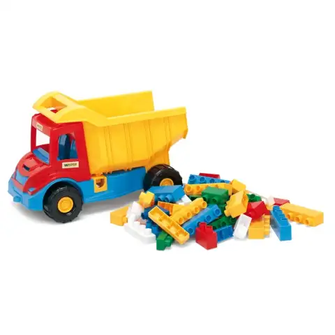 Multi-Kipper mit Bausteinen - Wader