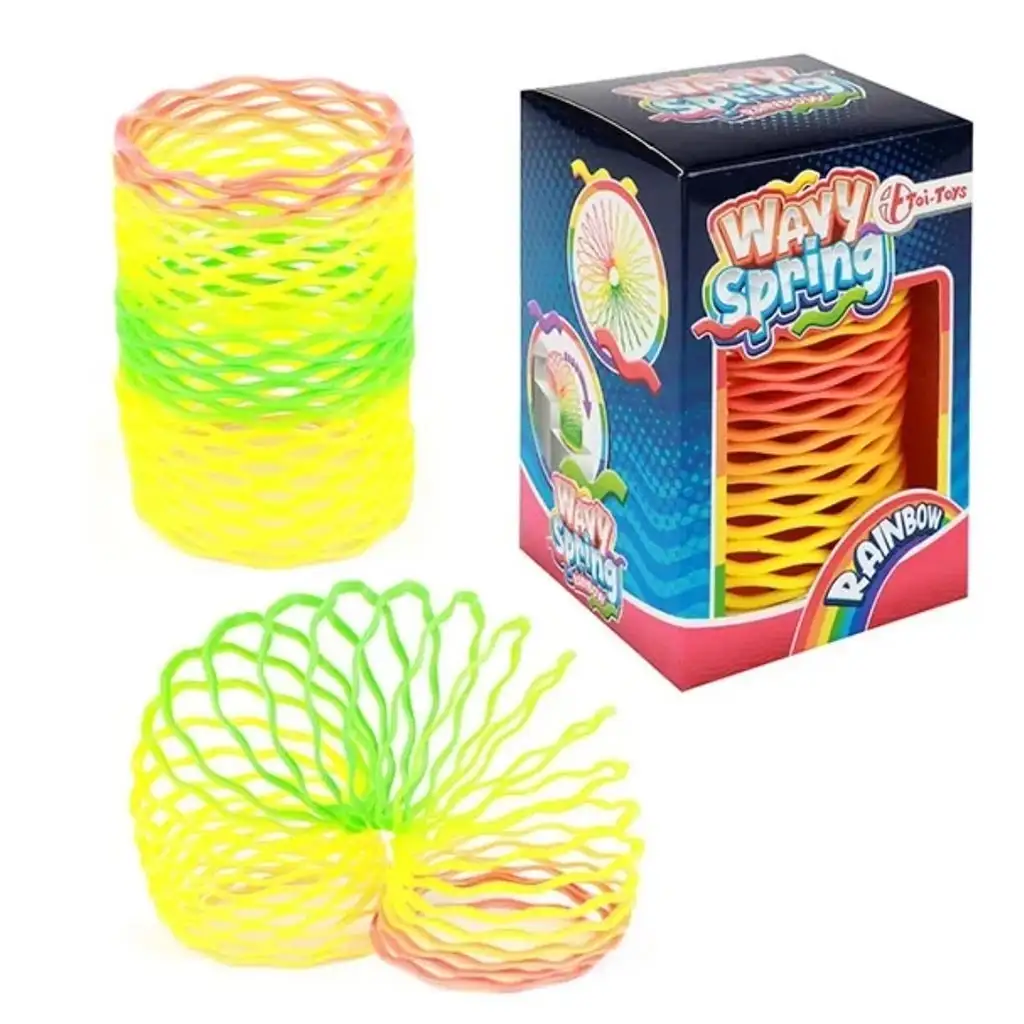 Wavy Regenbogenfarbener Treppenläufer kép 2