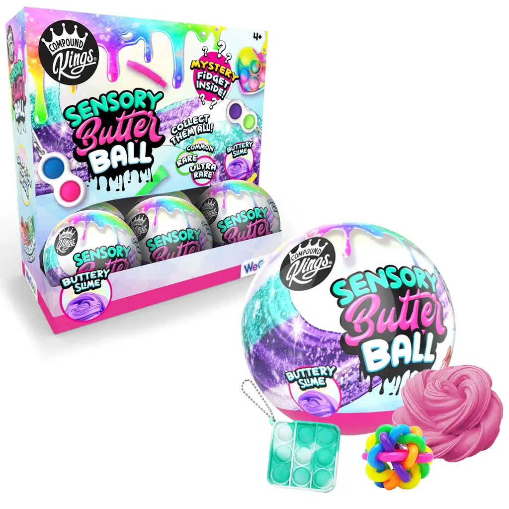 Compound Kings: Duftender Butterschleim Überraschung Anti-Stress-Spielzeug 1 Stk.