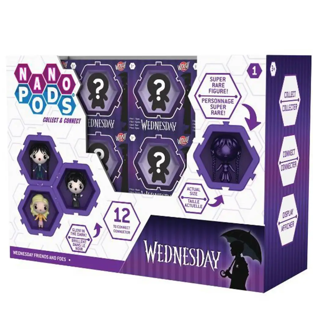 Wednesday: Nano pod mini meglepetés figura kép 1
