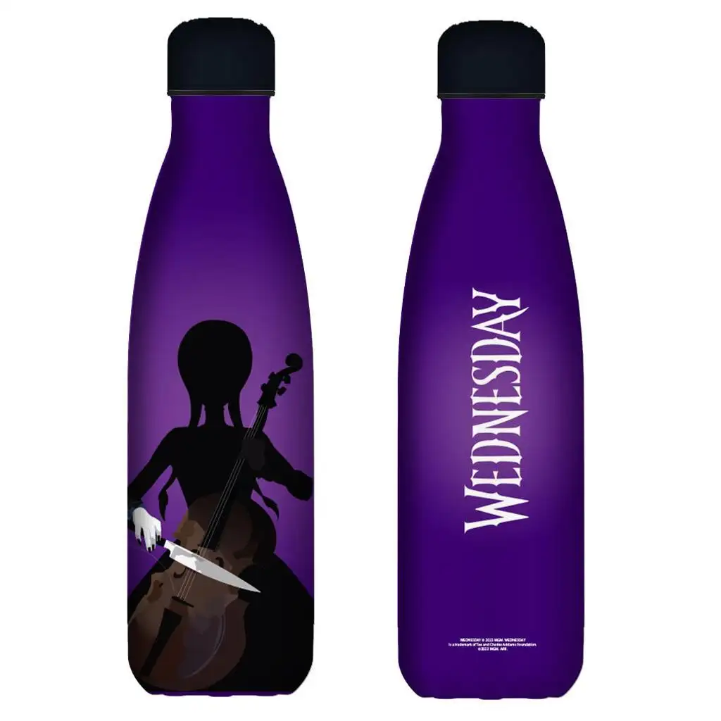 Wednesday Edelstahl Trinkflasche 500ml kép 2