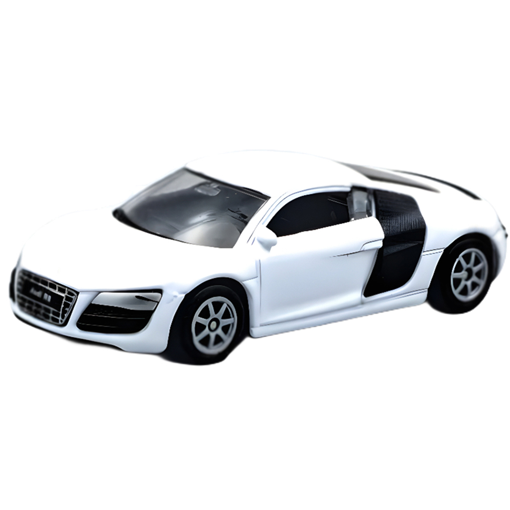 Welly: Audi R8 V10 weißes Spielzeugauto Modell 1/64 kép 2