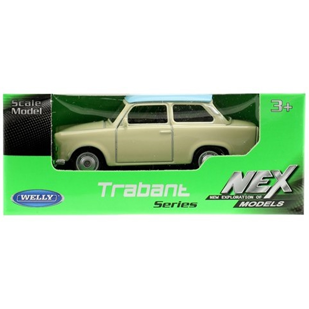 Welly: Trabant Metallauto-Modell in verschiedenen Ausführungen, Maßstab 1:64 kép 2