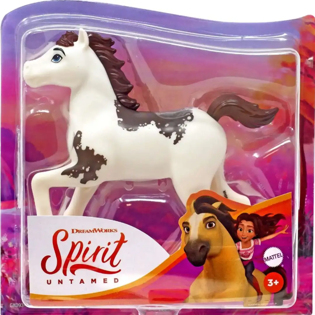 Wild: Weiß-brauner Knabstrupper-Pony - Mattel kép 2