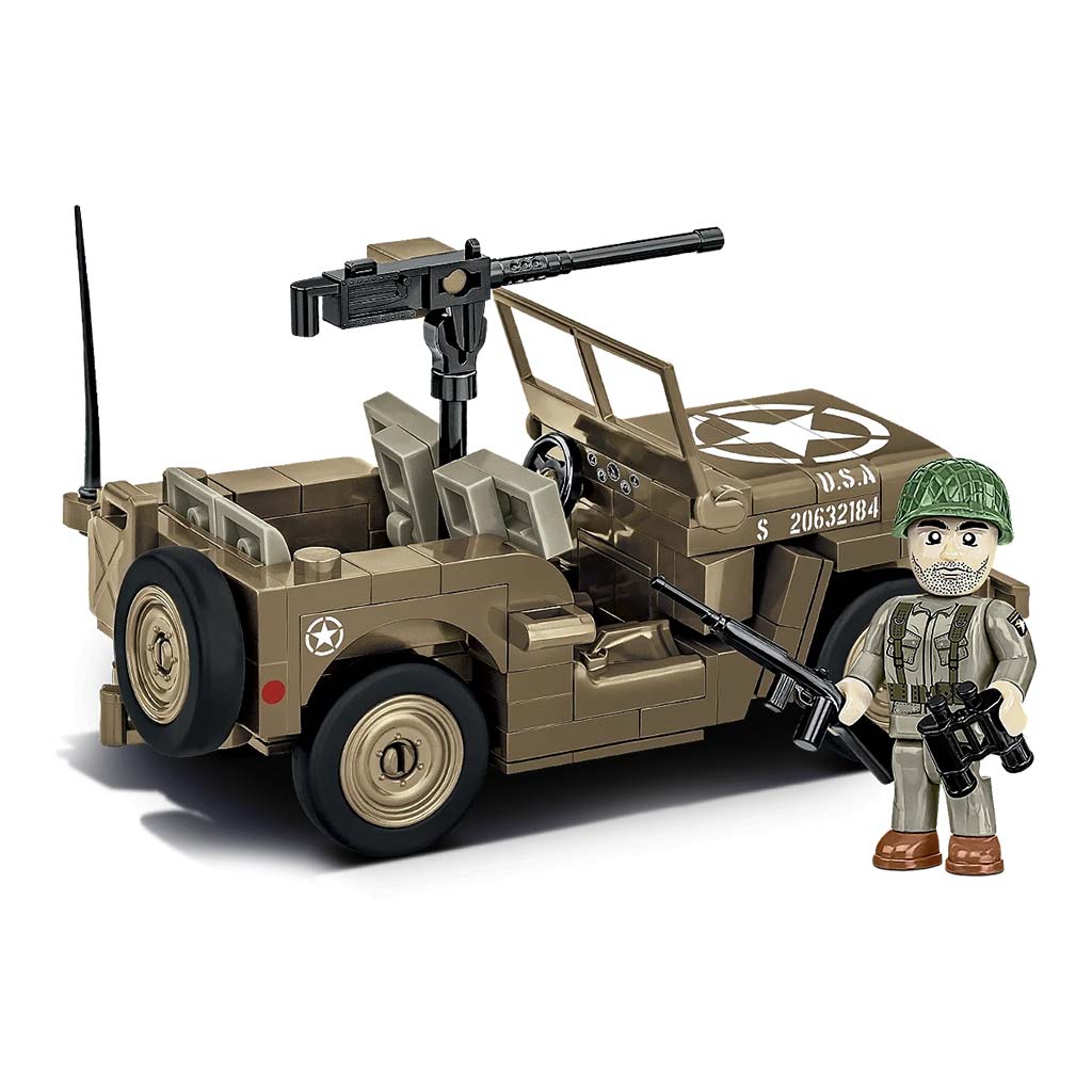 COBI: Willys MB Panzerspielzeug-Bausatz (3133) kép 3