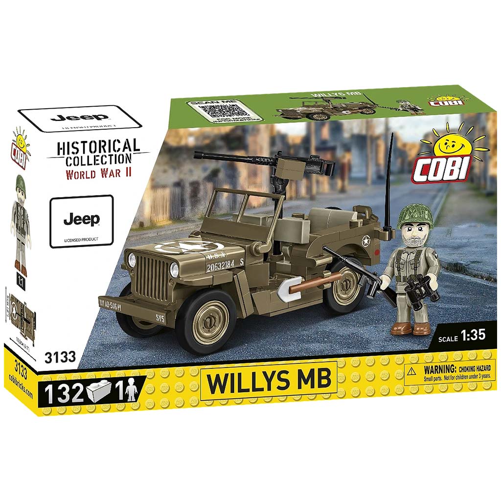 COBI: Willys MB Panzerspielzeug-Bausatz (3133)