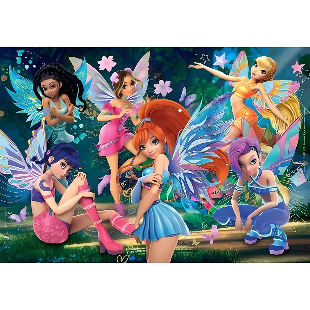 Winx Club Feen 104-teiliges Puzzle - Clementoni kép 2