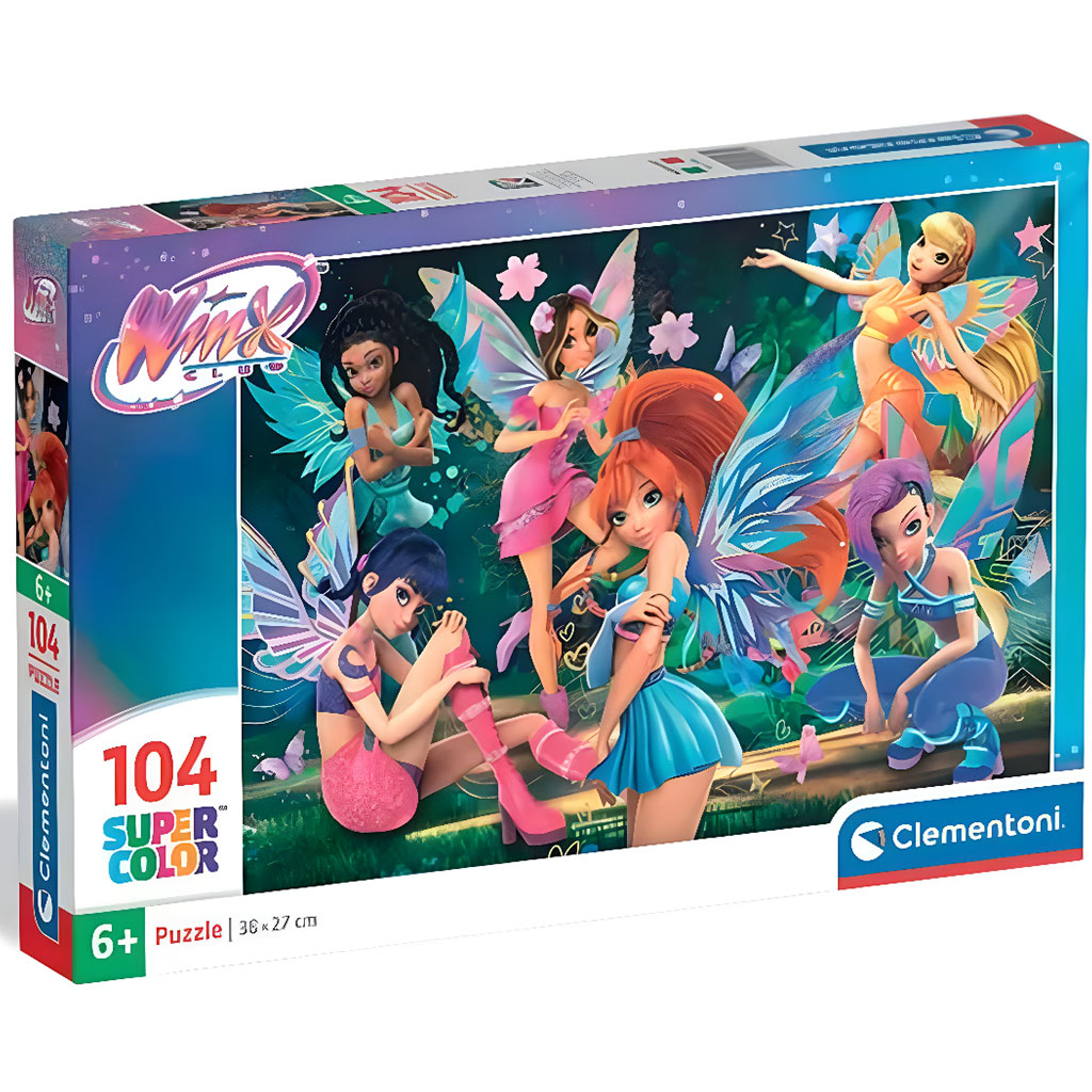 Winx Club Feen 104-teiliges Puzzle - Clementoni