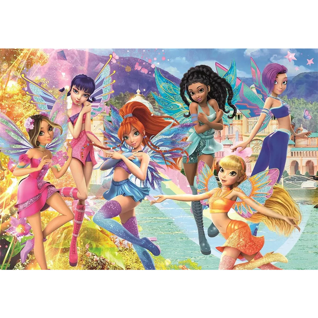 Winx Club Feen 300 Teile Super Puzzle – Clementoni kép 2